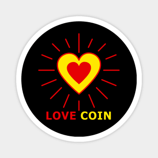 Love Coin Magnet